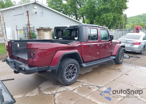 2021 Jeep Gladiator Overland 4X4 из США, поврежденный, VIN 1C6HJTFGXML555622
